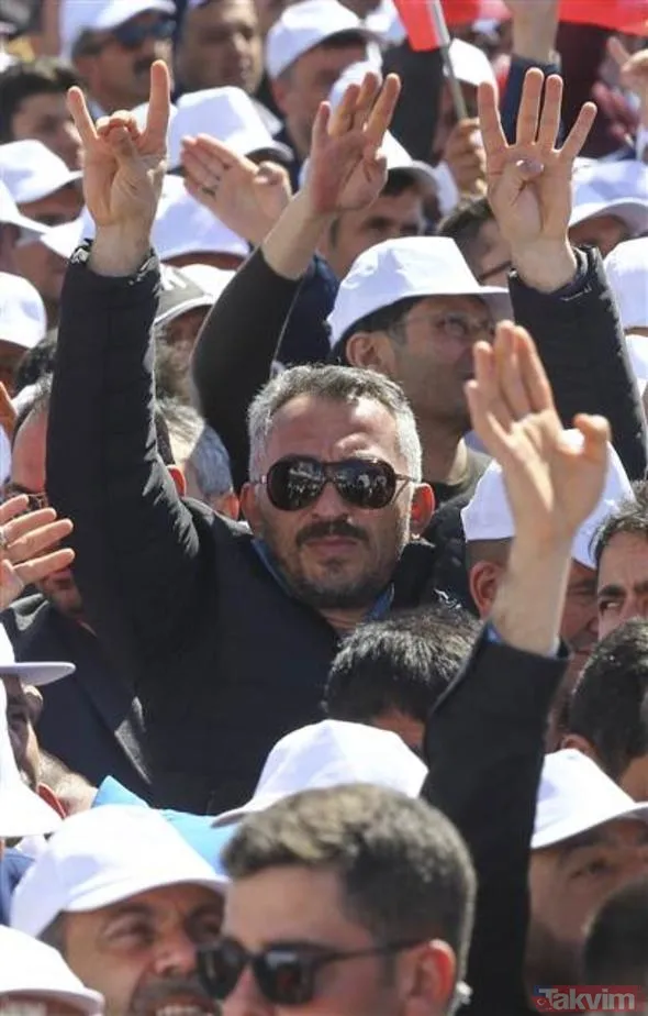 Cumhur İttifakı Ankara miting alanı saatler öncesinden doldu taştı - 39