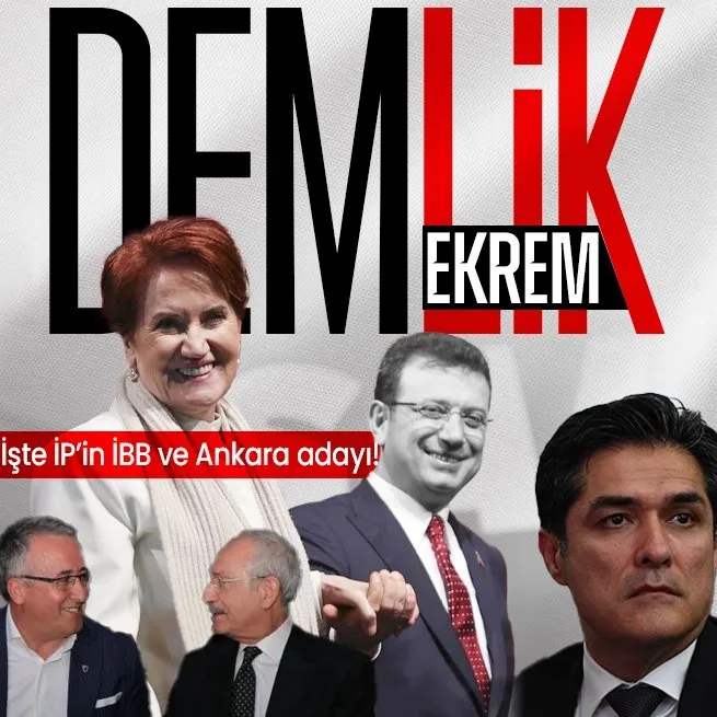 Son dakika: Meral Akşener İYİ Partinin Ankara ve İstanbul adayını açıkladı!