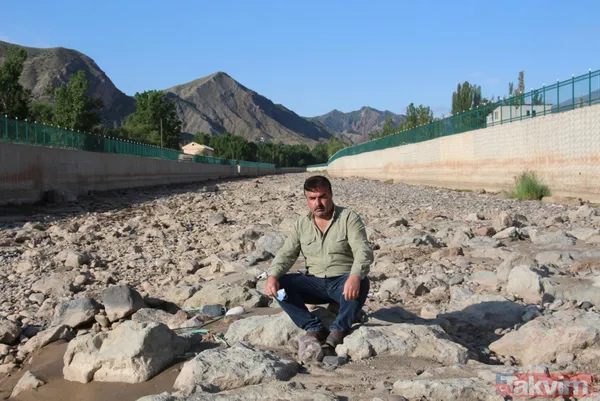 İlk defa oldu! Çoruh Nehri'ni besleyen Oltu Çayı baharde debisinin artması gerekirken kurudu - 3
