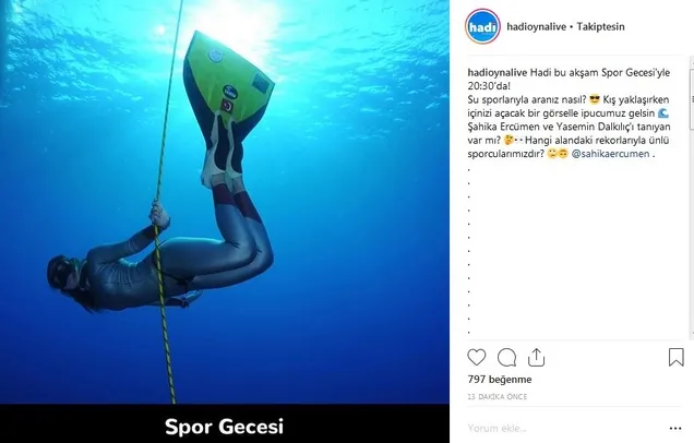 Hadi 25 Ekim: Şahika Ercümen ve Yasemin Dalkılıç'ın hangi alanda rekorları vardır? 20.30 Hadi ipucu sorusu-1