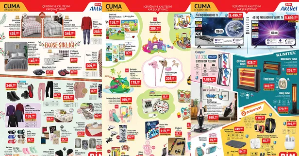 15-16-17-18-19 Aralık 2023 BİM indirim günleri! Hafta sonu geldi BİM coştu! Aktüel ürünler: Tuvalet kağıdı 60 TL bile değil!
