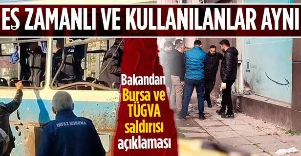 Adalet Bakanı Bekir Bozdağ’dan Bursa ve TÜGVA saldırısı hakkında flaş açıklama: Terör saldırısı olduğu bir gerçek