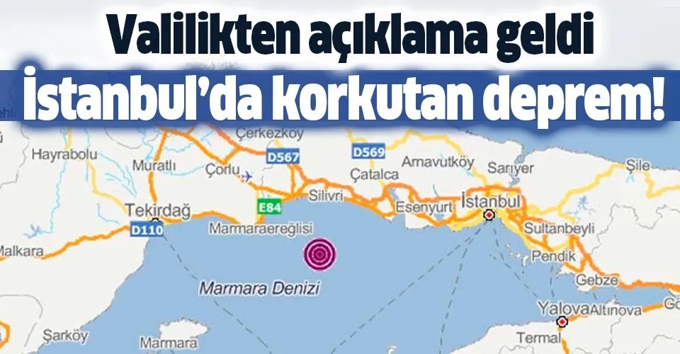İstanbul'da deprem mi oldu? İstanbul son dakika deprem şiddeti kaç? AFAD Kandilli Rasathanesi son depremler listesi