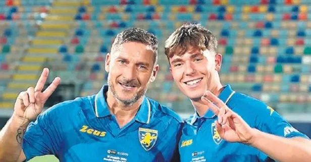 Totti’nin oğlu cesur davranmadı