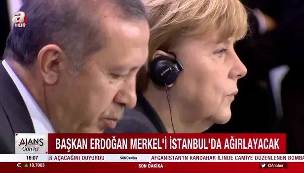 Almanya Başbakanı Angela Merkel yarın Türkiye'de