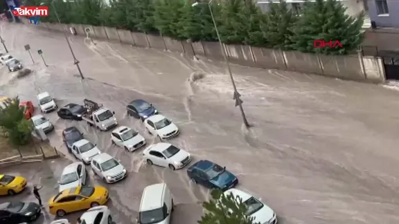 Ankara'da sel!