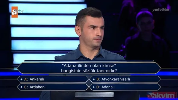 Kim Milyoner Olmak İster'e katılan işitme engelli yarışmacı azmiyle geceye damgasını vurdu! - 5