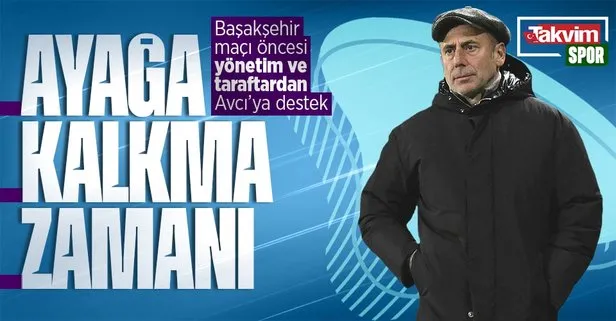 Trabzonspor’da ayağa kalkma zamanı! Avcı, Başakşehir maçını kazanarak yeni bir sayfa açmayı planlıyor