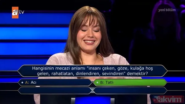 ATV'nin sevilen yarışması Kim Milyoner Olmak İster’de yarışmacının telefon jokeri kullandığı soru şaşırttı - 6