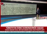 Türkiye'de ikinci koronavirüs (Coronavirüs) vakası! Sağlık Bakanı Fahrettin Koca açıkladı! | Video