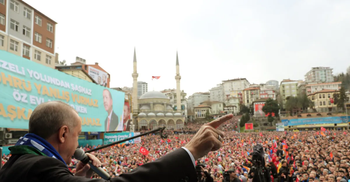 Başkan Erdoğan’a Rize’de sevgi seli!