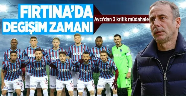 Avcı’dan Çaykur Rizespor maçı için 3 kritik müdahale