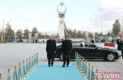 Başkan Erdoğan, Pakistan Başbakanı Khan’ı kabul etti
