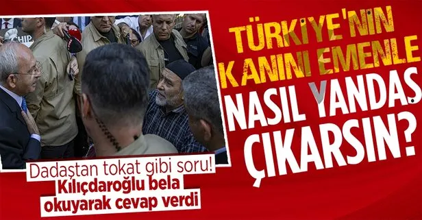Erzurum’da vatandaştan Kılıçdaroğlu’nu terleten soru: Türkiye’nin kanını emenle nasıl yandaş çıkarsın?