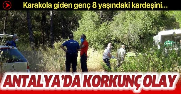 Antalya'da korkunç olay!