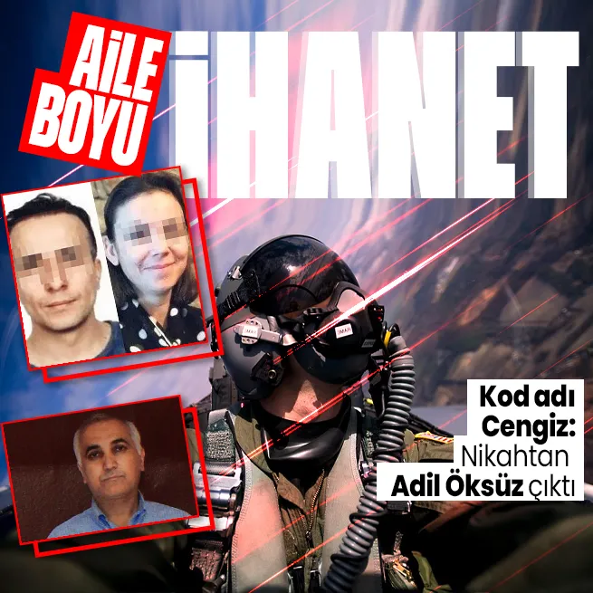 Aile boyu ihanet! FETÖcü albay ve eşi deşifre oldu! Nikahlarından Adil Öksüz çıktı