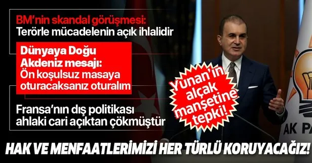 Son dakika: AK Parti Sözcüsü Ömer Çelik’ten MKYK sonrası önemli açıklamalar
