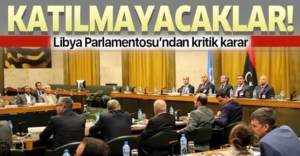 Son dakika: Libya Parlamentosu’ndan flaş karar!