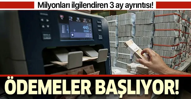 Son dakika: Nakdi ücret desteği ödemeleri 8 Mayıs'ta başlıyor! Dikkat çeken 3 ay ayrıntısı!