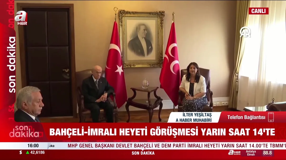 İmralı Heyeti Bahçeli'yi ziyaret edecek
