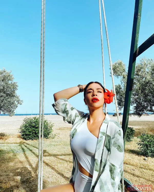 İki yılda 60 kilo vermişti! Yeşim Ceren Bozoğlu'nun son haline beğeni yağdı! Estetik itirafı çok konuşuldu 'Sarışın halimle...' - 8