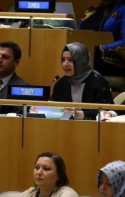 Bakan Kaya BM'de konuştu