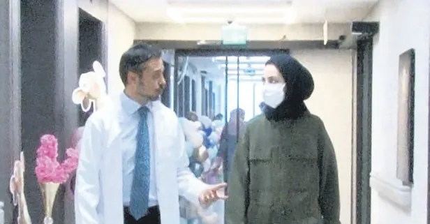 Karnındaki 45 cm büyüklüğünde kist ameliyatla alındı