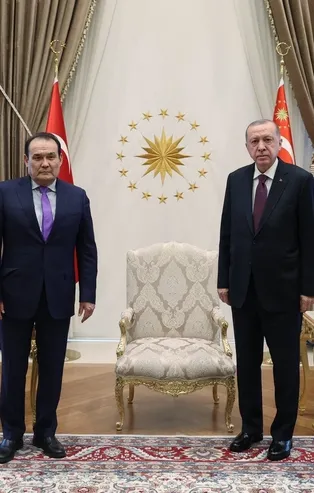 Başkan Erdoğan'dan Cumhurbaşkanlığı Külliyesi'nde peş peşe önemli kabuller