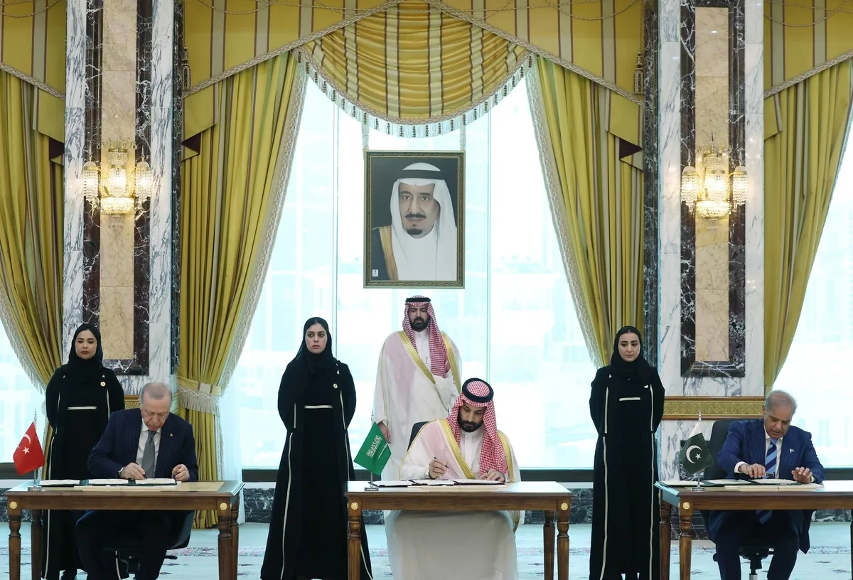 Başkan Erdoğan Mekke Paktı'nı imzaladı! Türkiye, Suudi Arabistan ve Pakistan'dan stratejik güvenlik adımı: Anlaşmanın tüm detayları-1