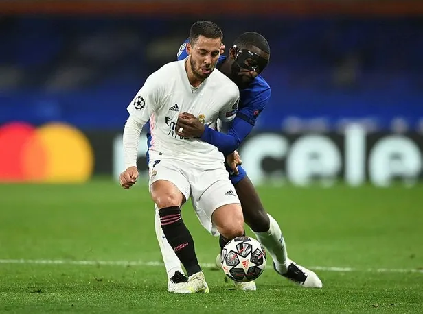 Devler Ligi yarı final maçında Chelsea kazandı Hazard'a tepki yağdı: Real Madrid taraftarına bir hakaret-3
