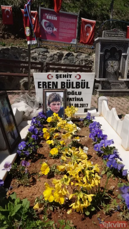 Şehit Eren Bülbül'ün annesinden yürek yakan sözler: Harçlığı olmadığı için bana çiçek alıp getiremezdi ormandan toplardı - 13