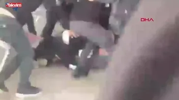 Urfa'da hastane içi kavga kamerada