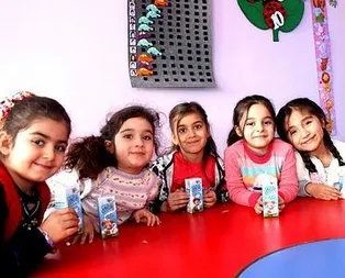 Öğrencilere 56 bin ton okul sütü