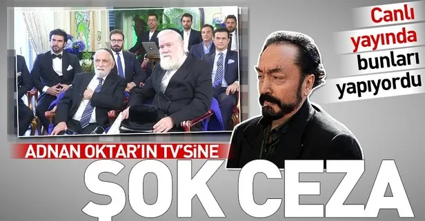 Oktar'ın televizyonu A9 TV'ye ceza üstüne ceza