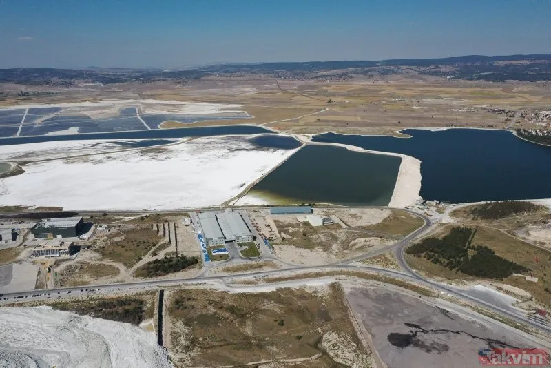 Eskişehir'de lityum üretilecek tesiste hazırlıklar devam ediyor