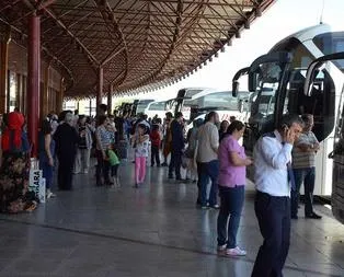 Bayramda tatile çıkacaklar dikkat!