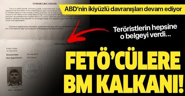 ABD’den FETÖ’cülere BM kalkanı