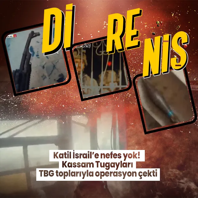 Cehenneme kargo | Kassam Tugaylarından yeni görüntüler geldi! İşgal askerlerine makineli tüfekler TBG toplu saldırı