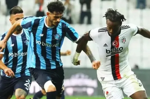 Adana Demirspor, Beşiktaş karşısında son anda bulduğu golle 1-1 berabere kaldı | MAÇ SONUCU