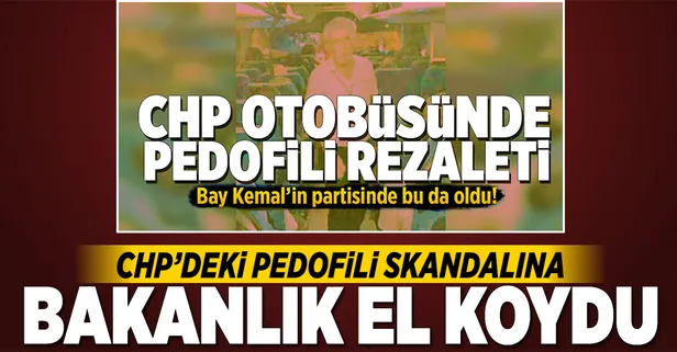 CHP'deki pedofili skandalına bakanlık el koydu
