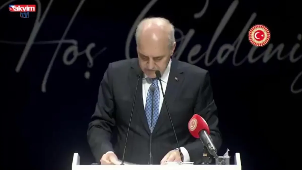 TBMM Başkanı Nurman Kurtulmuş'tan Diyarbakır'da Kürtçe mesaj