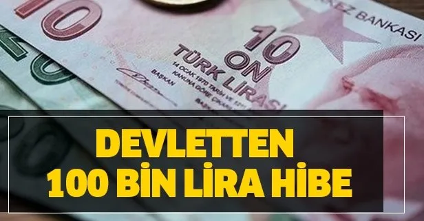 Devletten 100 bin lira hibe! İşte başvuru şartları