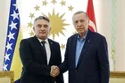 Başkan Erdoğan Vahdettin Köşkü'nde Bosna Hersek Devlet Başkanlığı Konseyi Üyesi Zeljko Komsic'i kabul etti