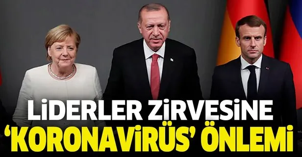 Son dakika: İstanbul’daki liderler zirvesine koronavirüs önlemi