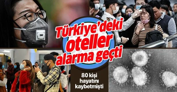 Korona virüsü hızla yayılmaya devam ediyor! Türkiye’deki oteller alarma geçti!