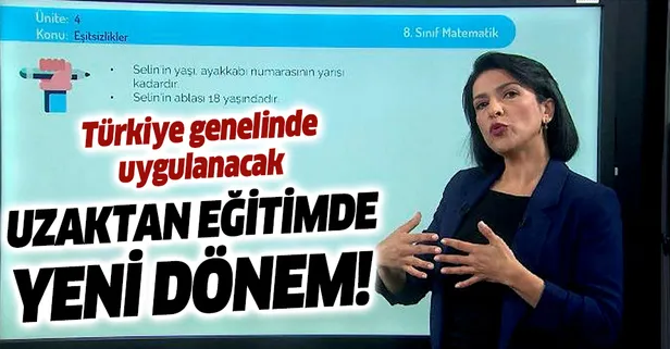 Son dakika: 'EBA Canlı Sınıf' uygulaması bugün başlıyor! Uzaktan eğitim...