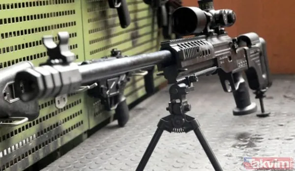 6.5 Kilo Ağırlığında Milli Keskin Nişancı Tüfeği Özellikleriyle De Dikkati Çekiyor. 7,62 Milimetre Kalibreli Tüfeğin Etkili Menzili 800 Metre Oldu. Aksesuarsız...