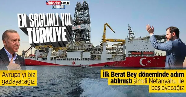 Başkan Erdoğan’dan İsrail’in doğal gazını Türkiye aracılığıyla Avrupa’ya taşıma isteğine eski Hazine ve Maliye Bakanı Berat Albayrak’lı yanıt