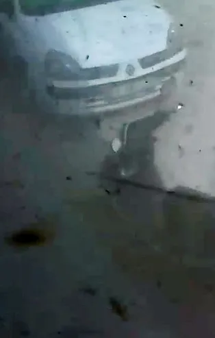 Isparta'da hortum paniği: O anlar kamerada