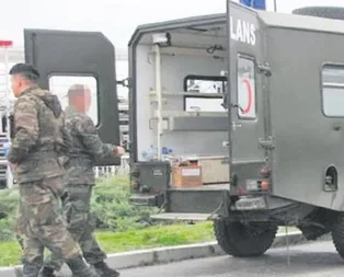 Kalleşler ambulansı geri çevirmiş